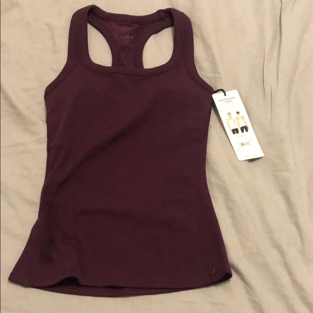 Alo yoga ribbed racer back